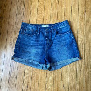 Madewell High-Waisted Jean Shorts